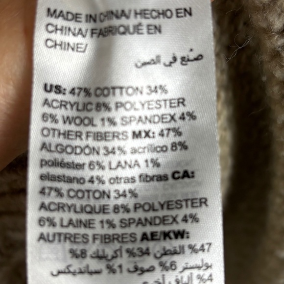 Chicos Women's Cable Knit Pullover Sweater Sz 1- M Cotton Blend Nordic Fair Isle - Picture 6 of 11